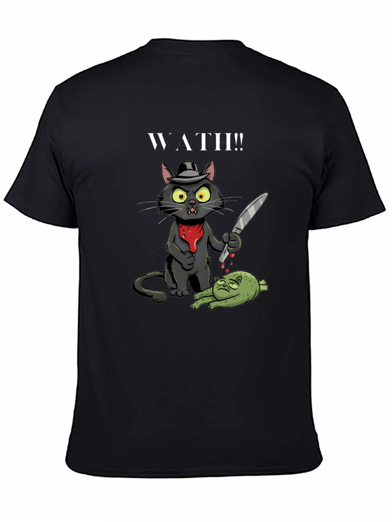 WATH!! Cat Gangster T-Shirt