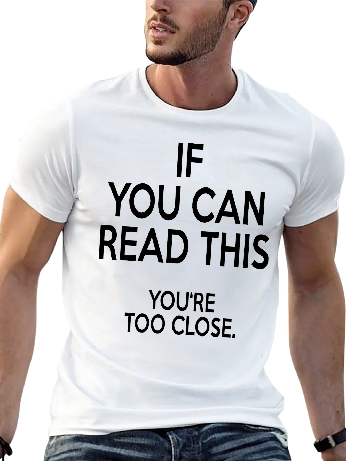 Funny If You Can Read This Graphic Tee