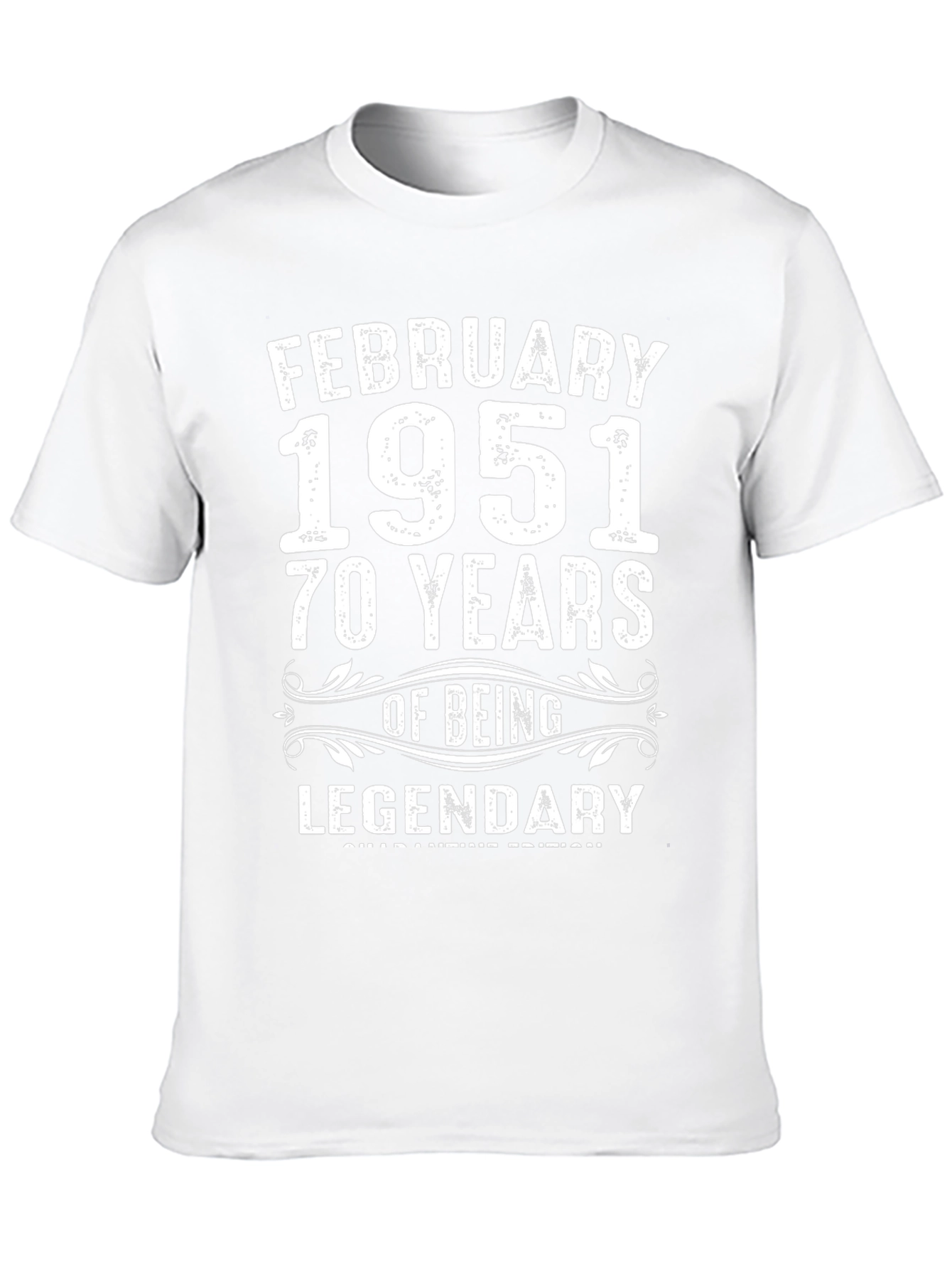 February 1951 70 Years Legendary T-Shirt