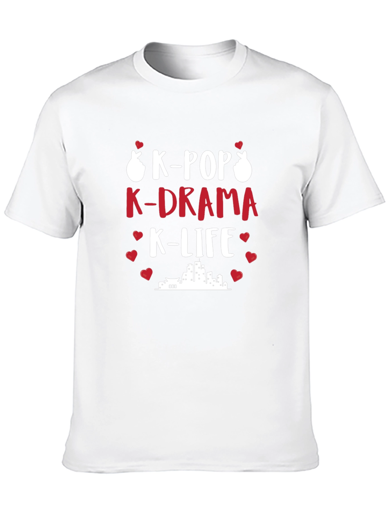 K-Pop K-Drama K-Life Black T-Shirt