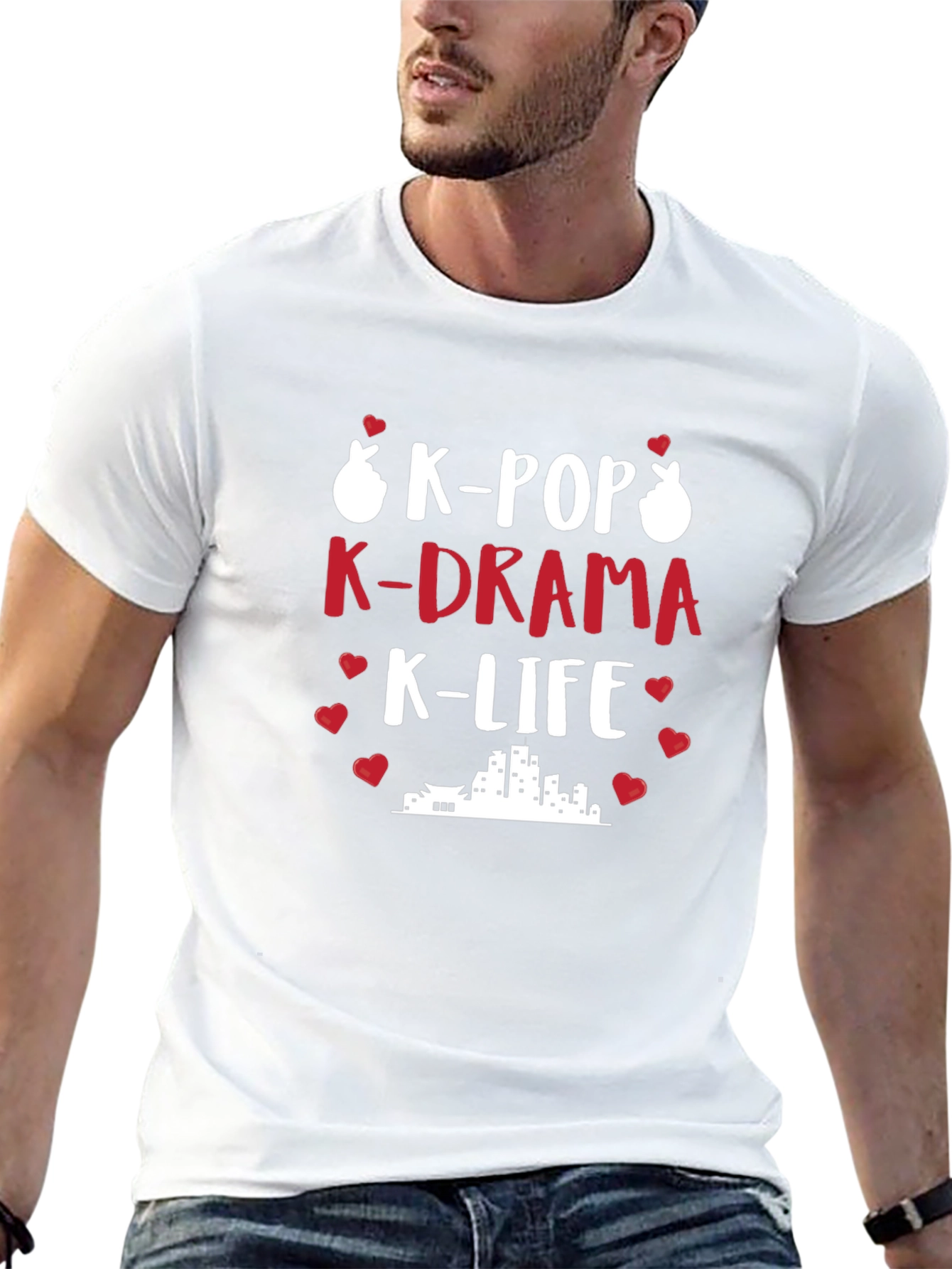 K-Pop K-Drama K-Life Black T-Shirt