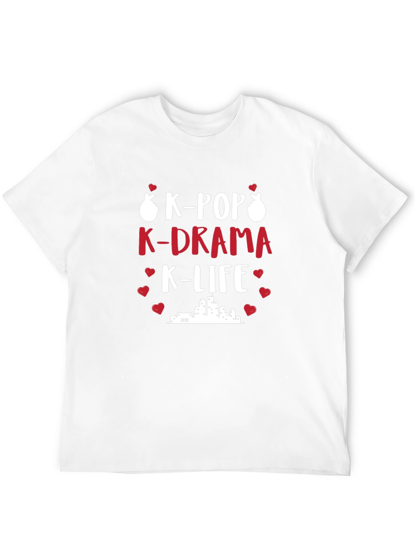 K-Pop K-Drama K-Life Black T-Shirt