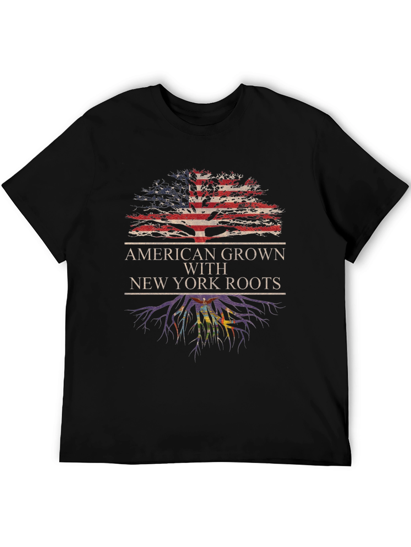 American Grown New York Roots Graphic Tee