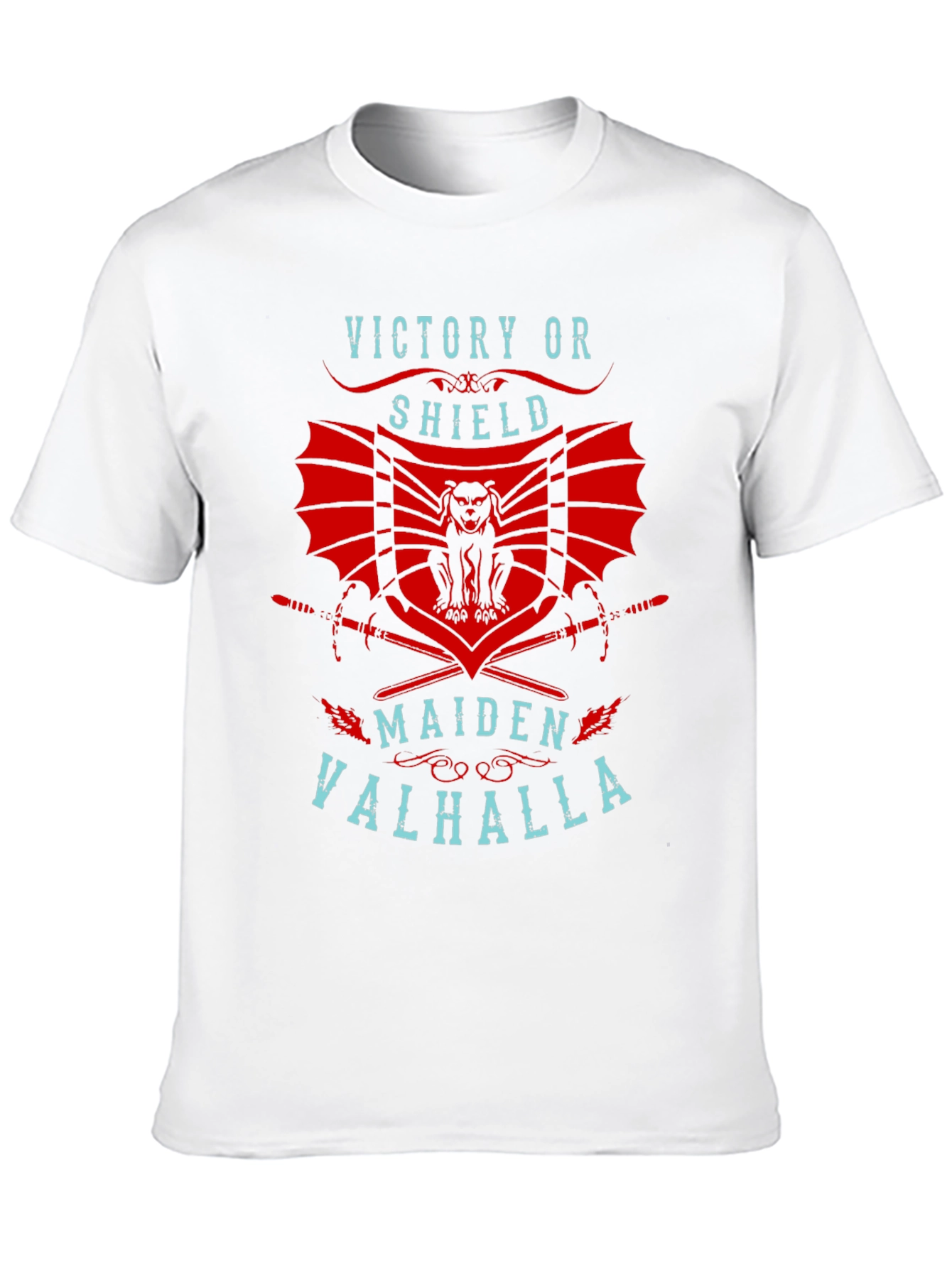 Victory or Shield Maiden Valhalla T-Shirt