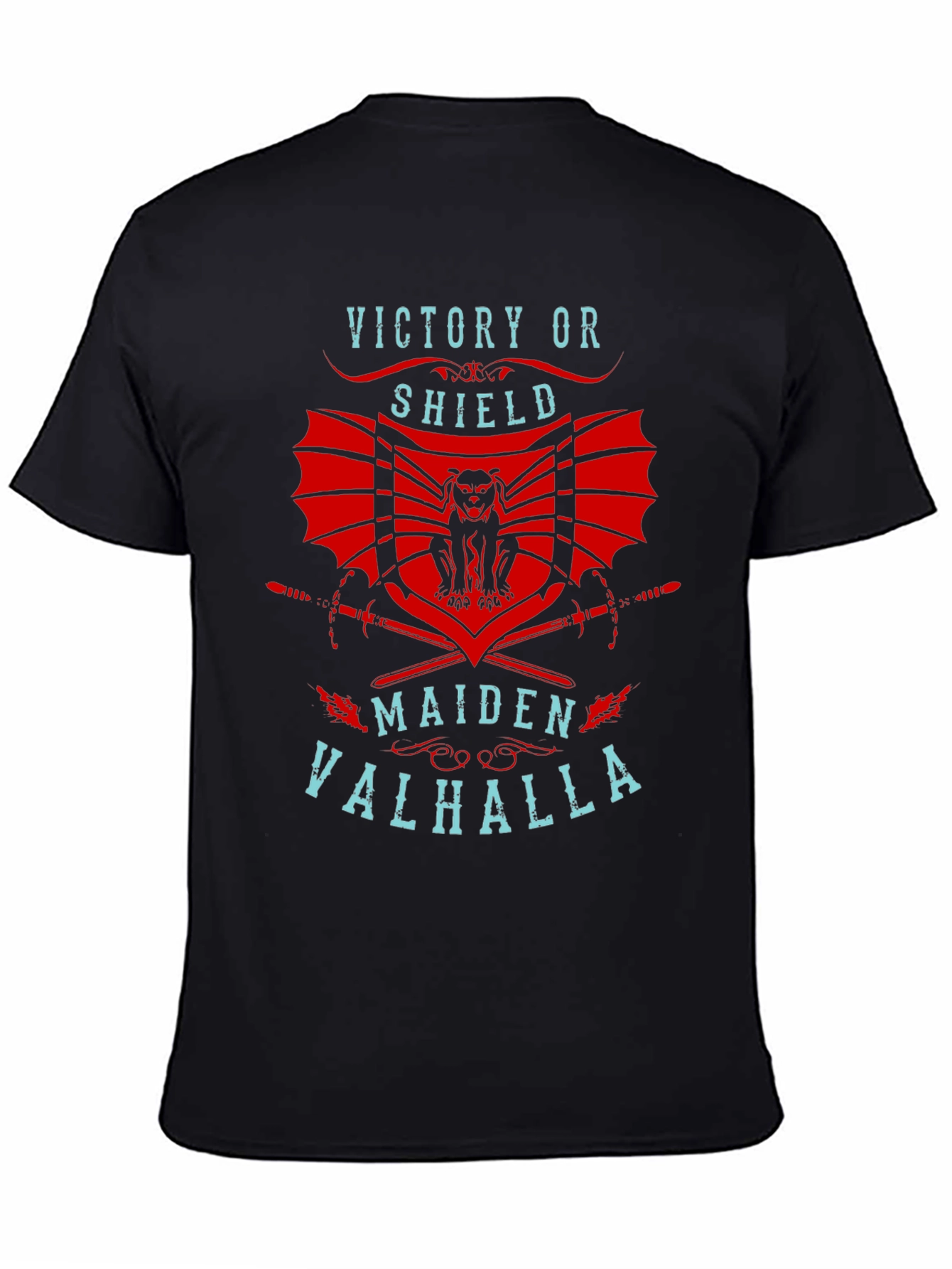 Victory or Shield Maiden Valhalla T-Shirt