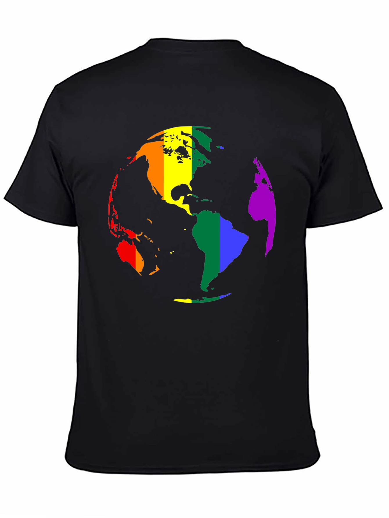 LGBTQ+ Pride Earth Graphic T-Shirt