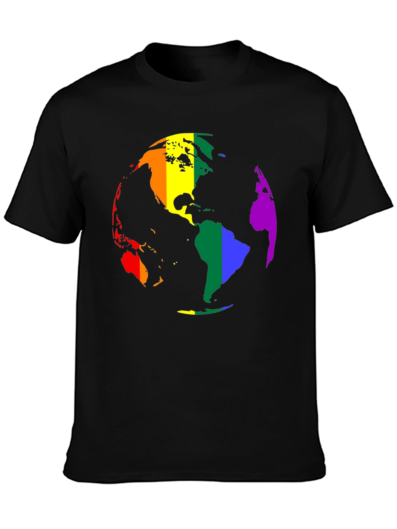 LGBTQ+ Pride Earth Graphic T-Shirt