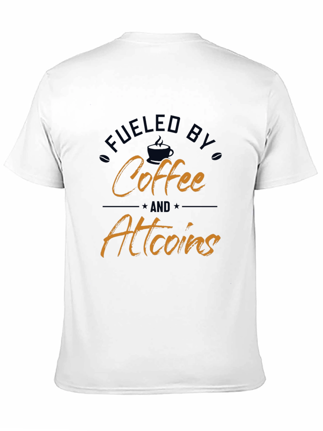 Fueled by Coffee & Altcoins Graphic Tee