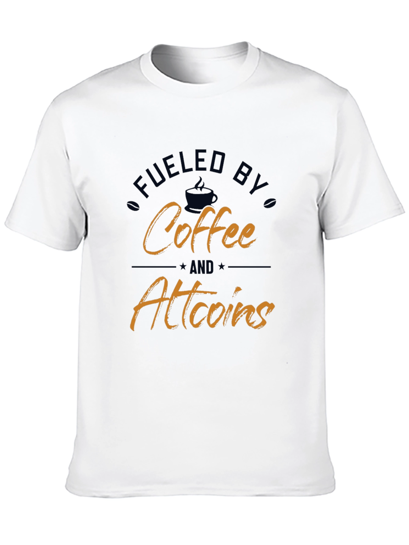 Fueled by Coffee & Altcoins Graphic Tee