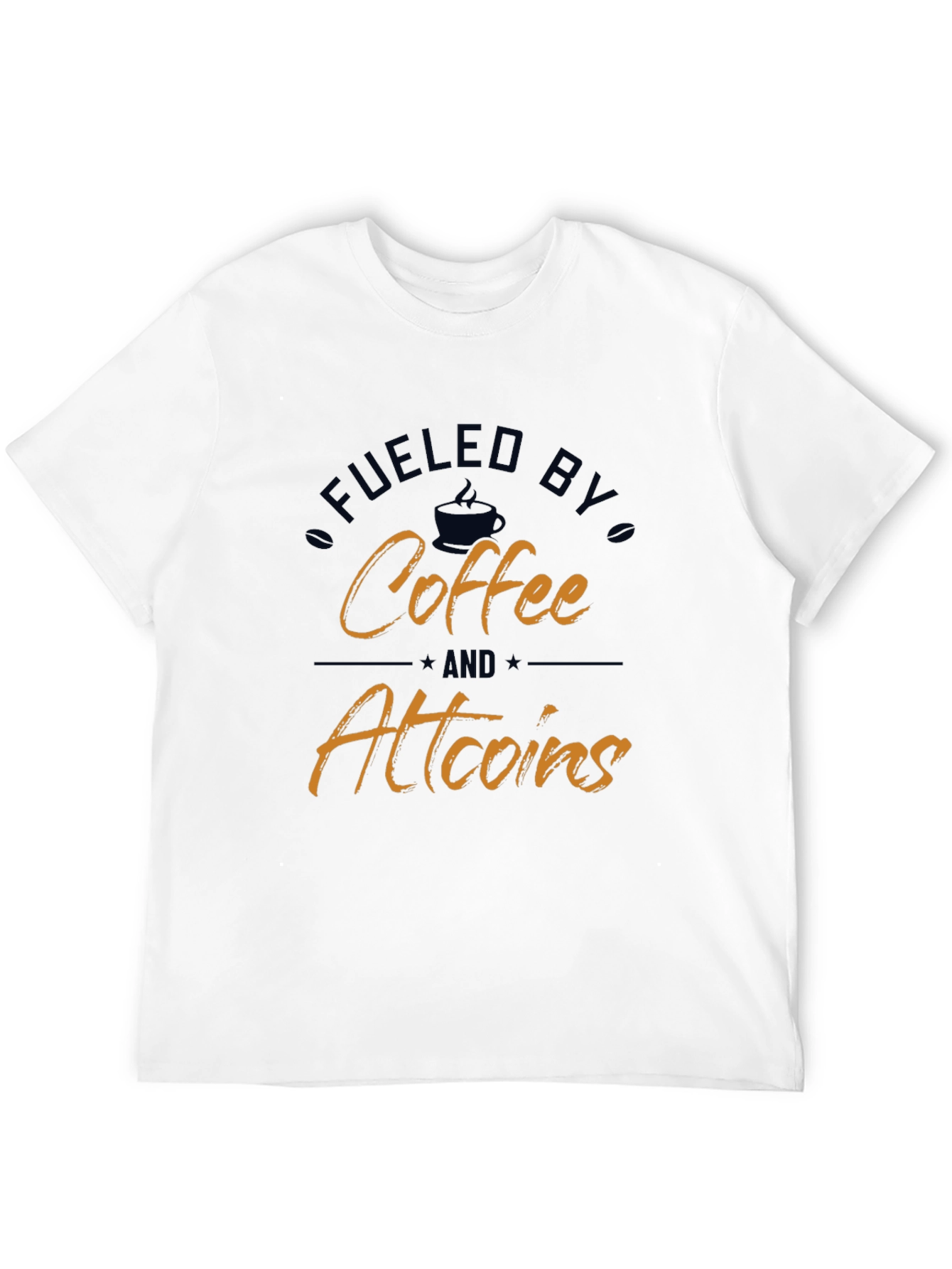 Fueled by Coffee & Altcoins Graphic Tee