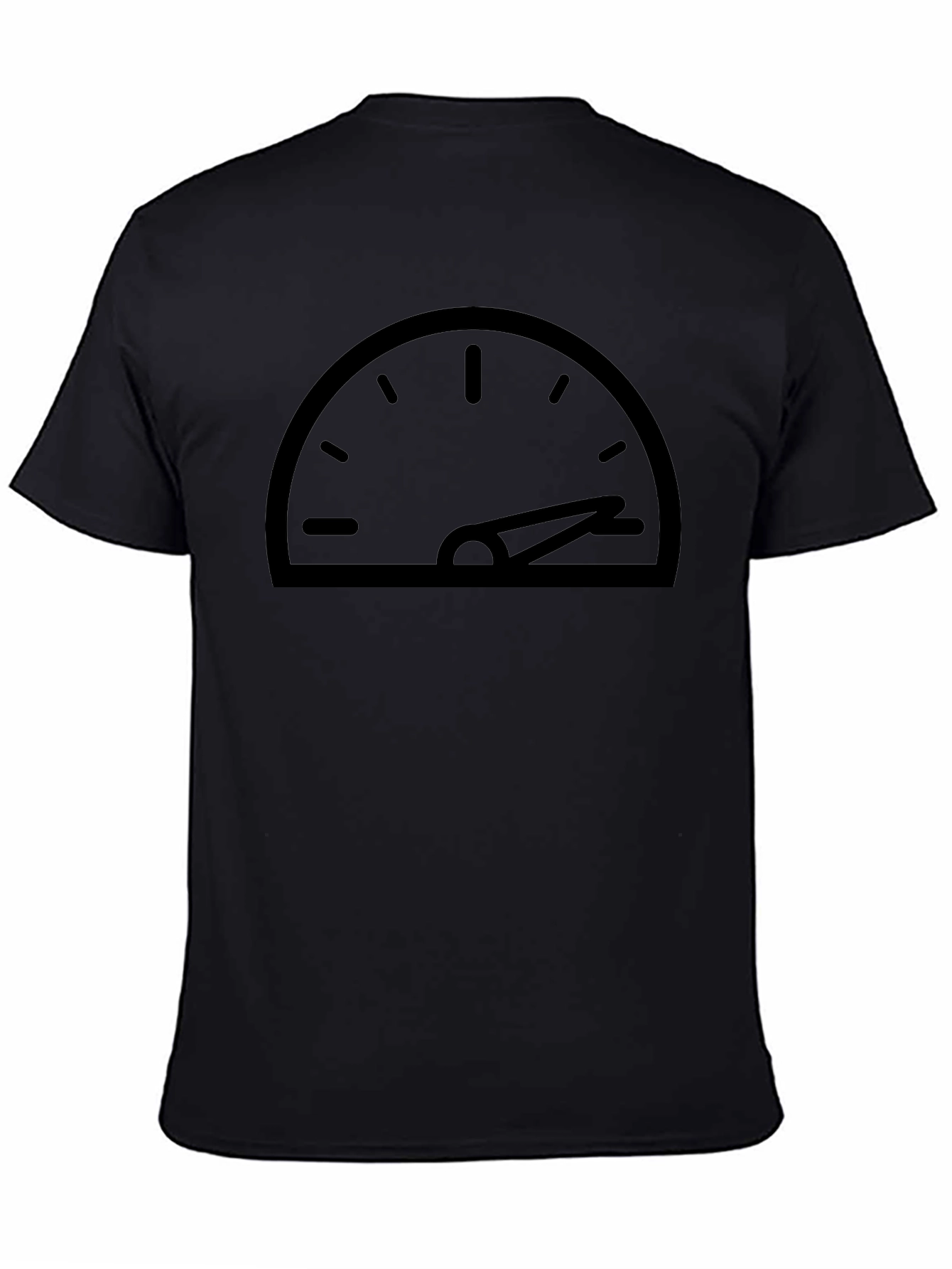 Speedometer Graphic Tee - Black