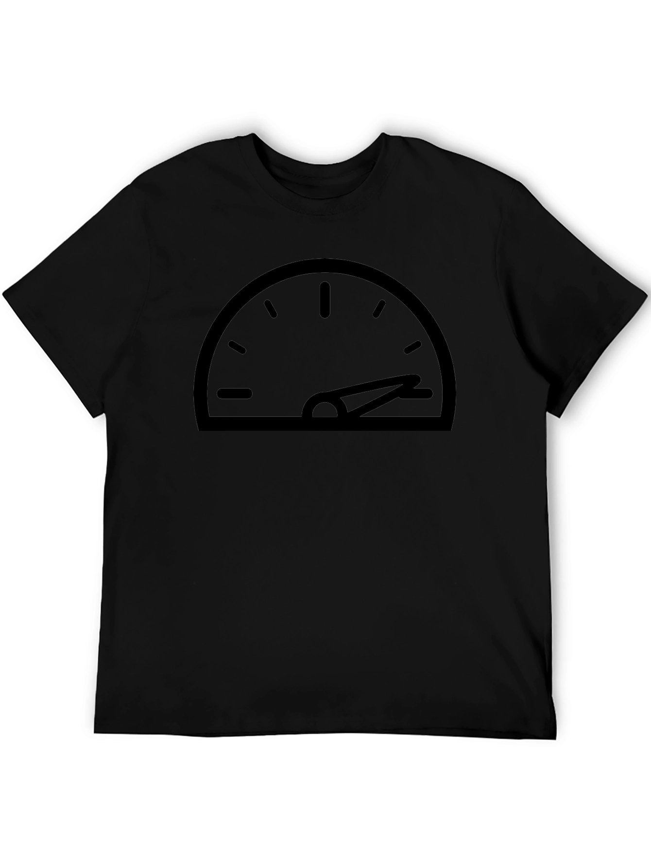 Speedometer Graphic Tee - Black