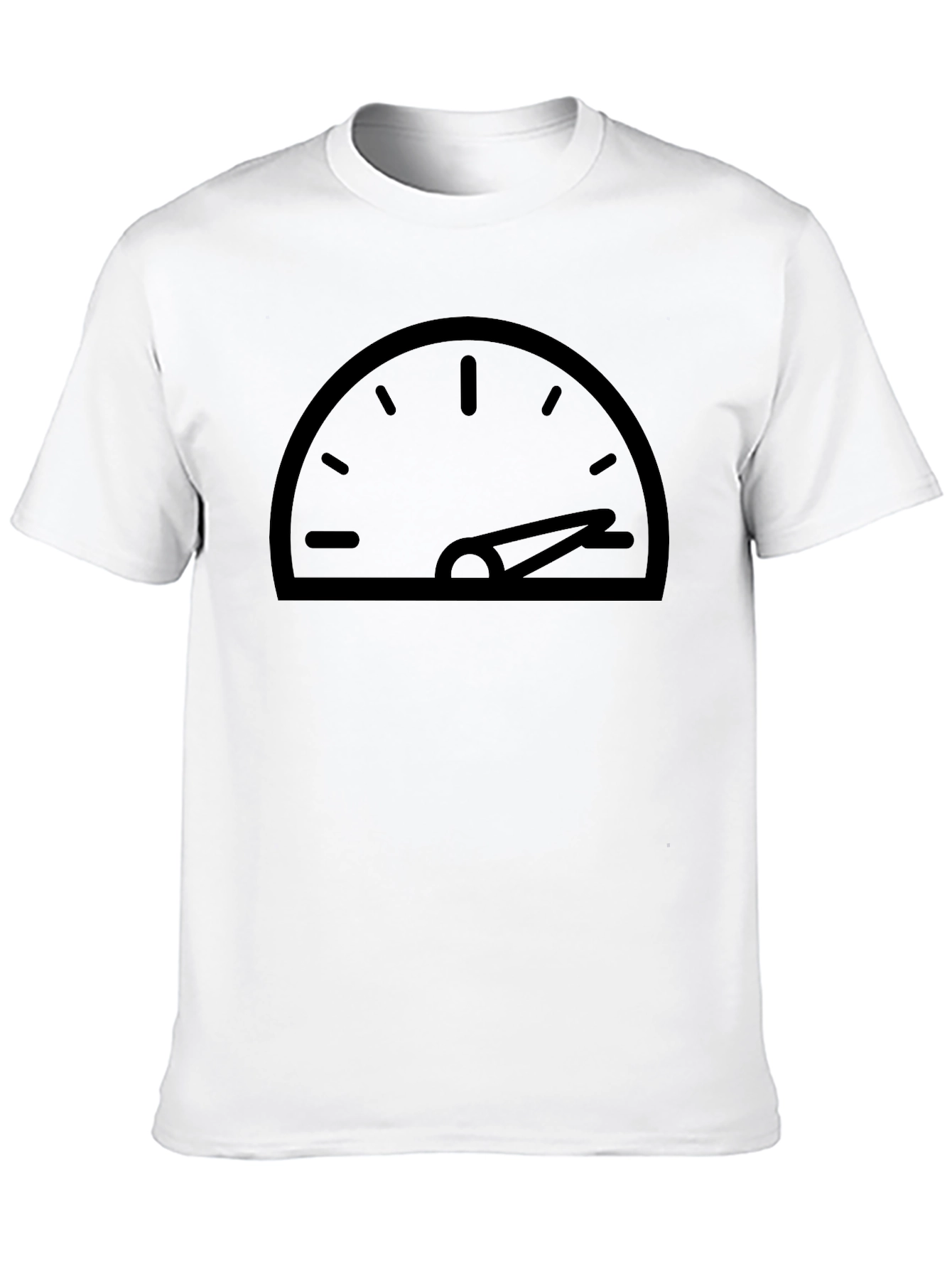 Speedometer Graphic Tee - Black