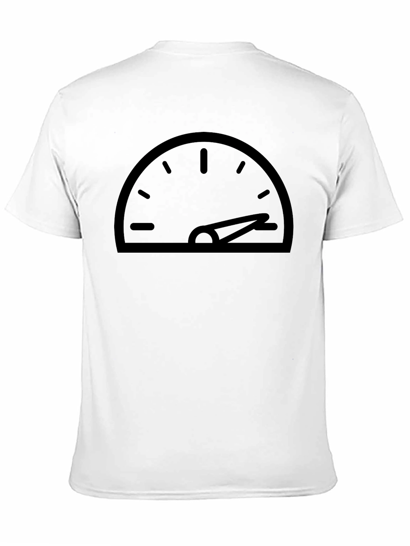 Speedometer Graphic Tee - Black