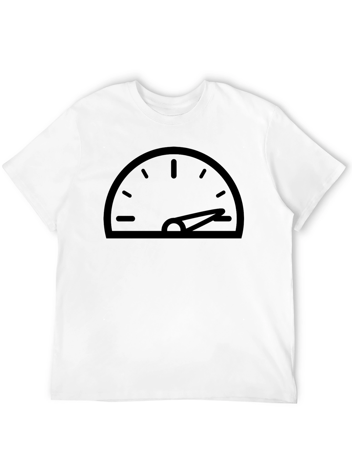 Speedometer Graphic Tee - Black