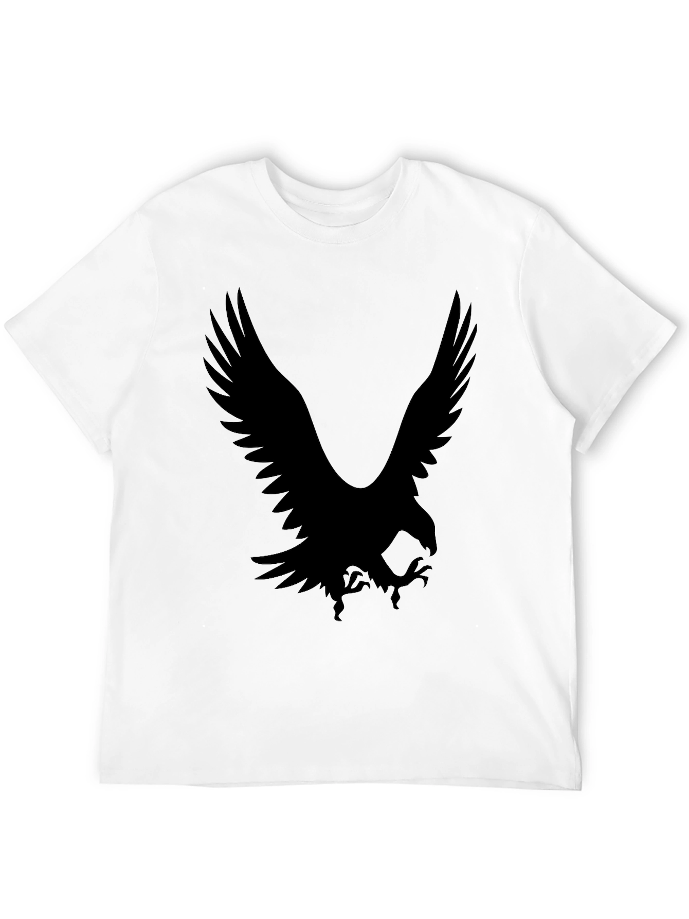 Black Eagle Graphic T-Shirt - Stylish Mens Tee