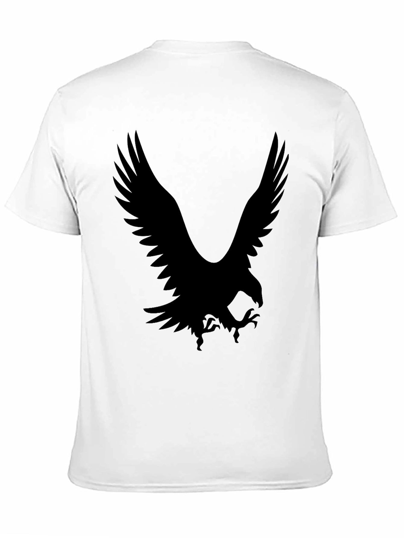 Black Eagle Graphic T-Shirt - Stylish Mens Tee