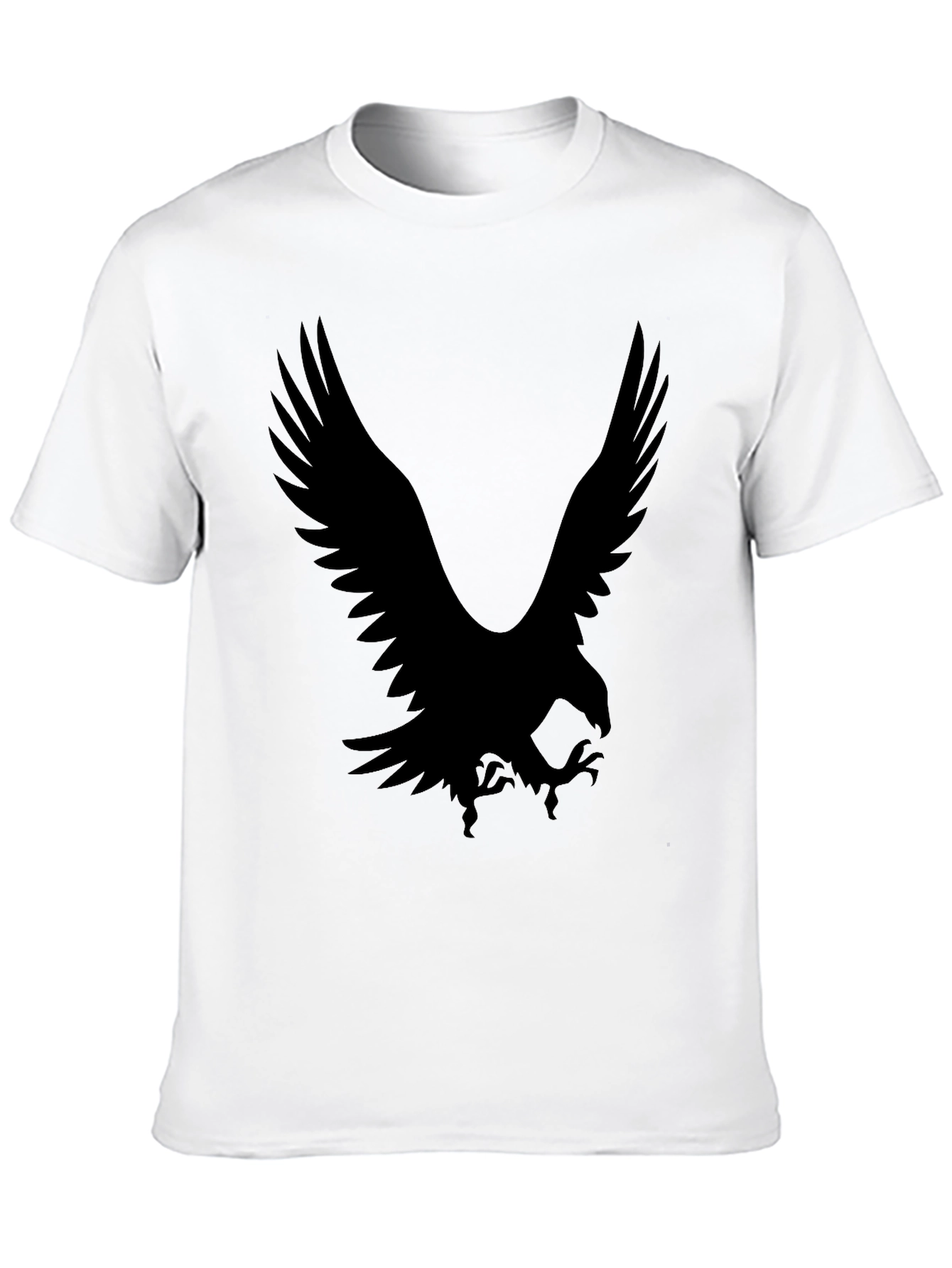 Black Eagle Graphic T-Shirt - Stylish Mens Tee