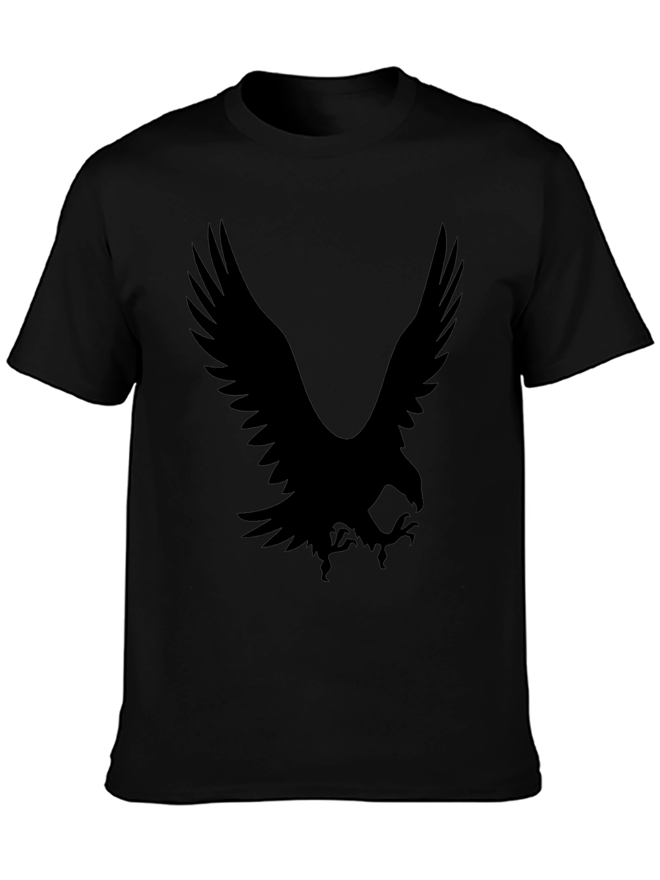 Black Eagle Graphic T-Shirt - Stylish Mens Tee