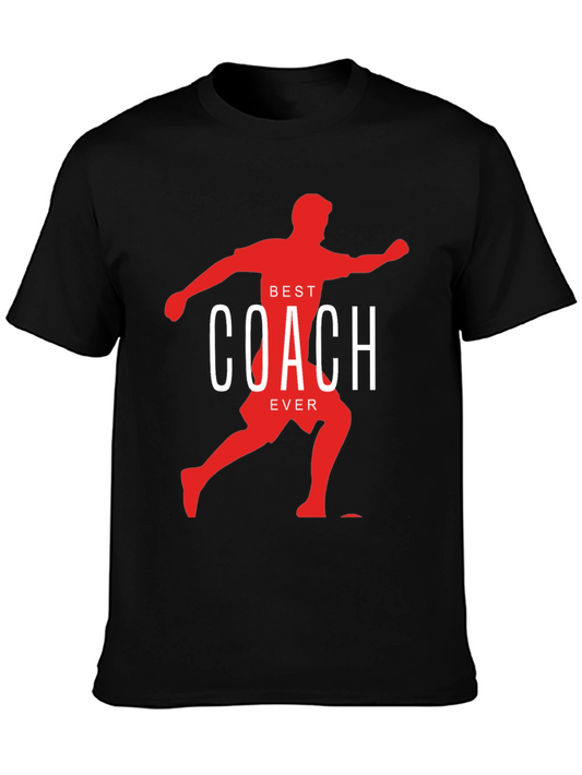 Best Coach Ever T-Shirt - Black Athletic Tee