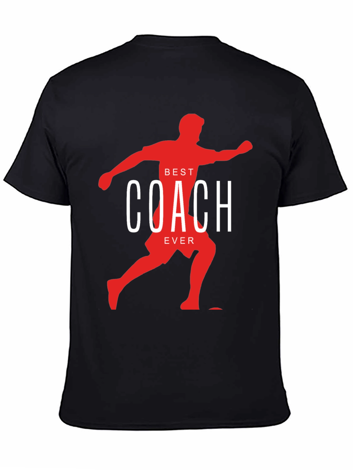Best Coach Ever T-Shirt - Black Athletic Tee