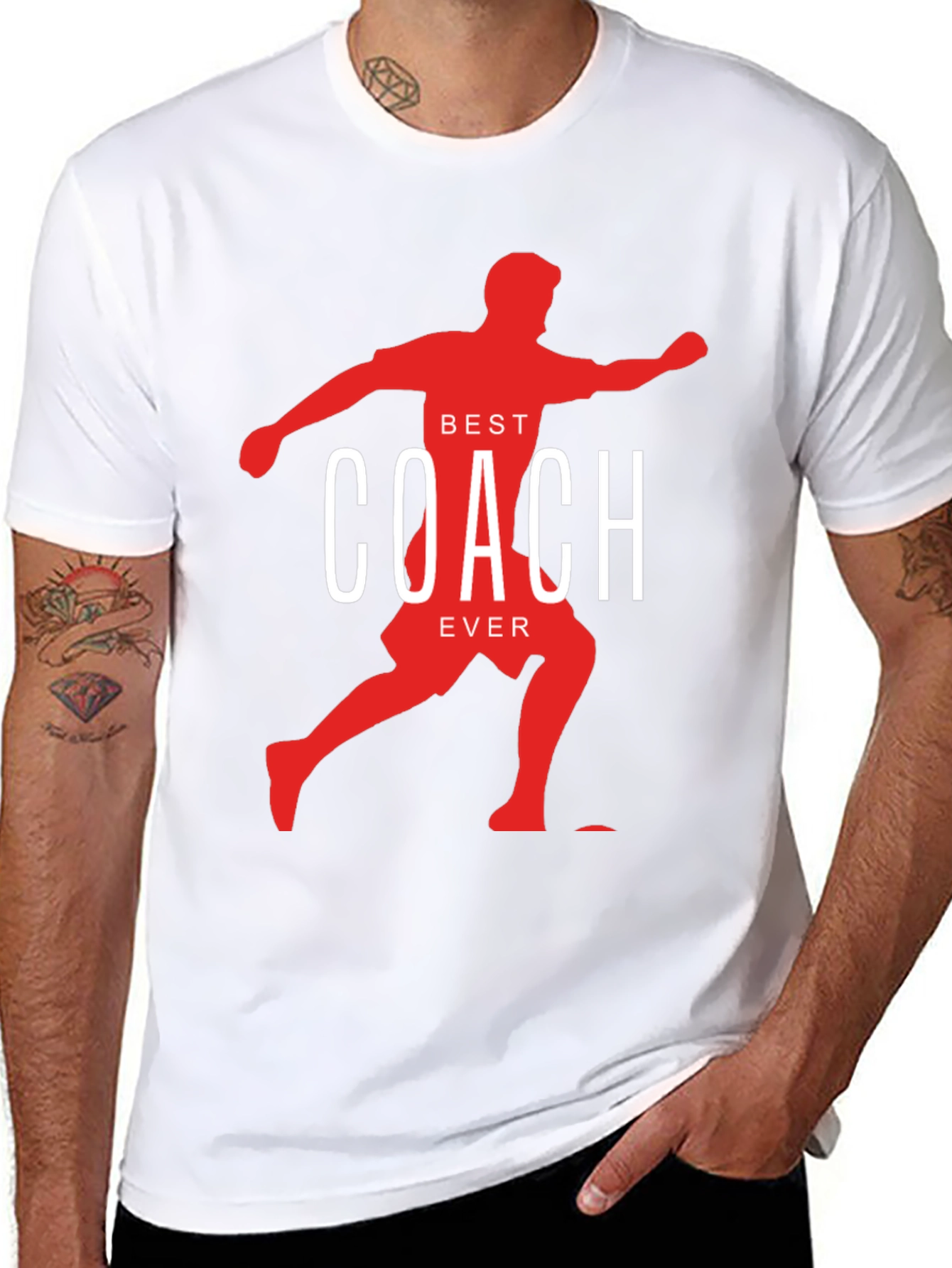 Best Coach Ever T-Shirt - Black Athletic Tee