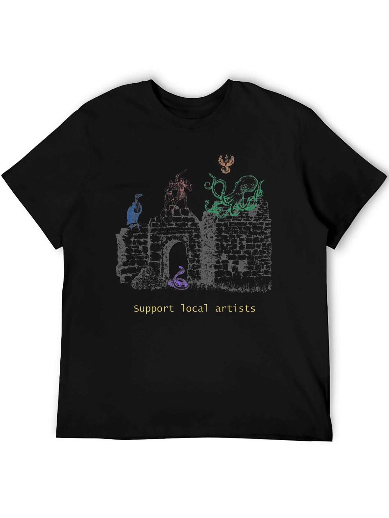 Support Local Artists Graphic T-Shirt