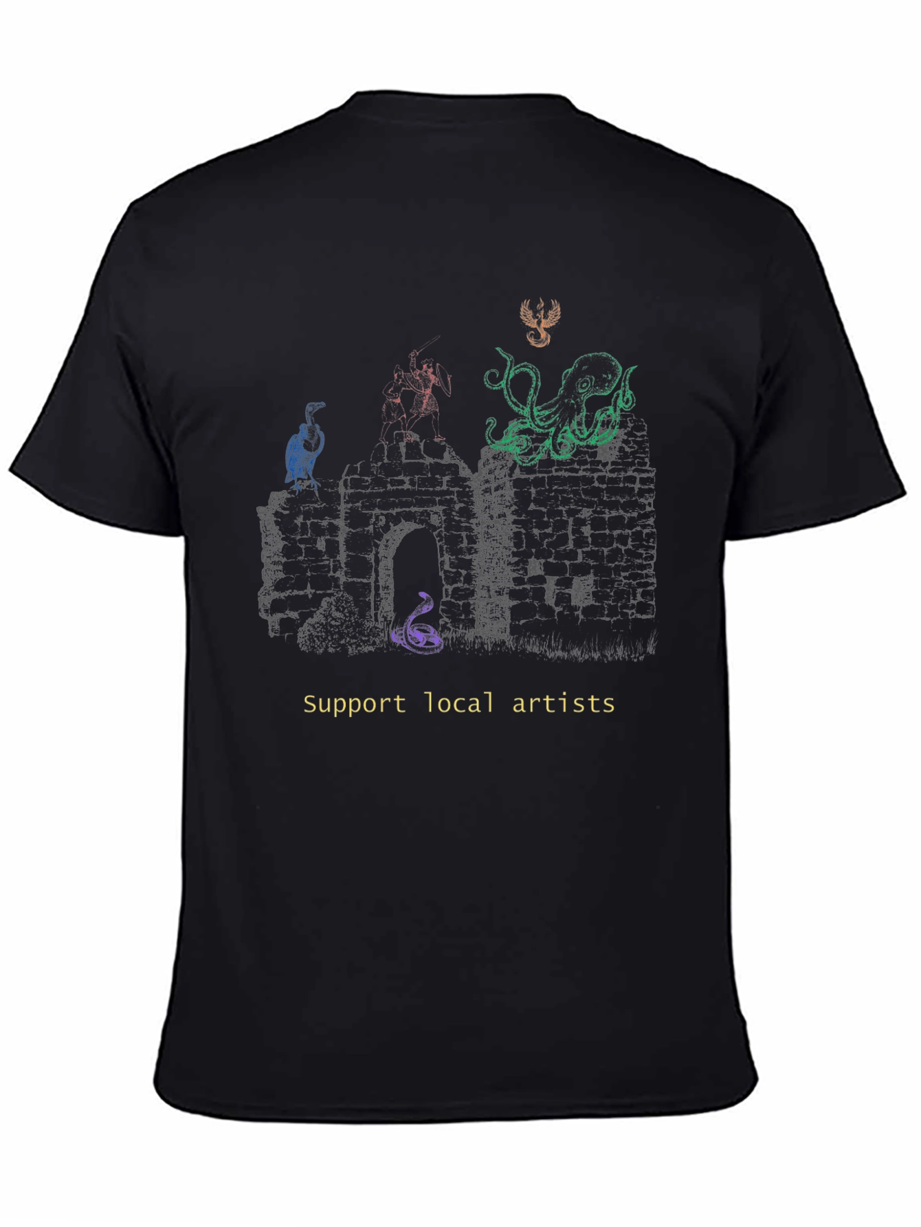 Support Local Artists Graphic T-Shirt