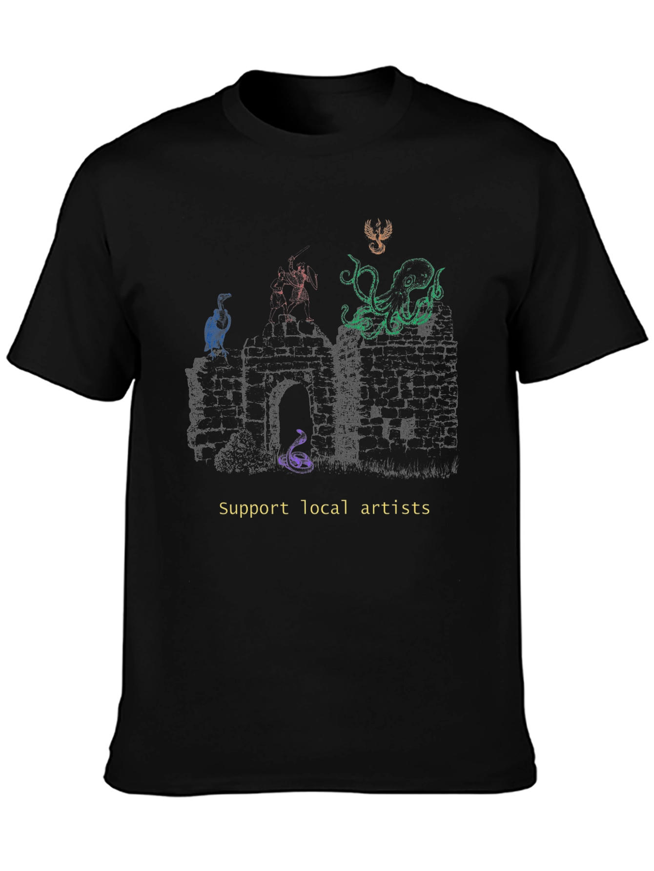 Support Local Artists Graphic T-Shirt