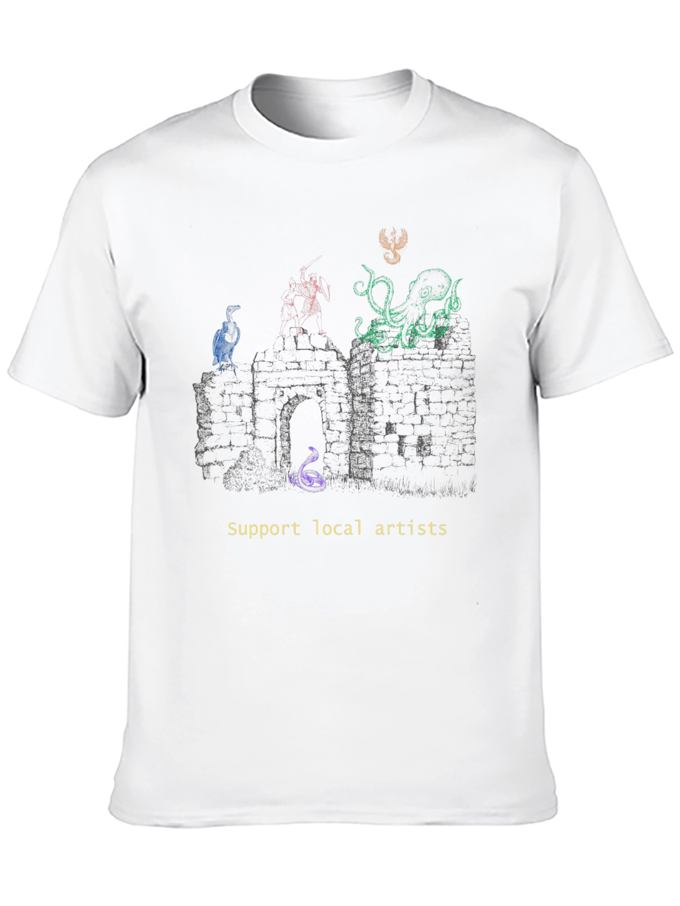Support Local Artists Graphic T-Shirt