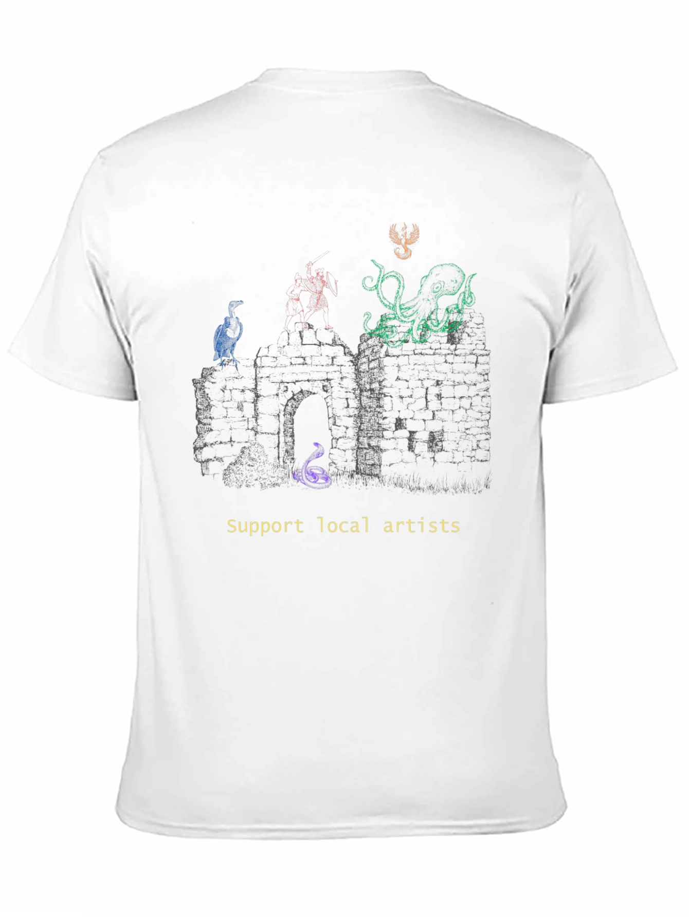 Support Local Artists Graphic T-Shirt