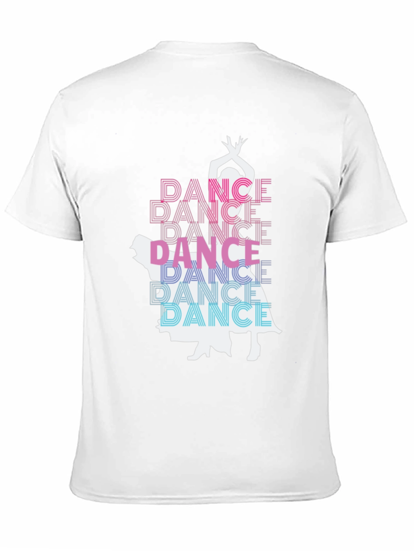 Dance Silhouette Graphic Tee - Stylish Comfort