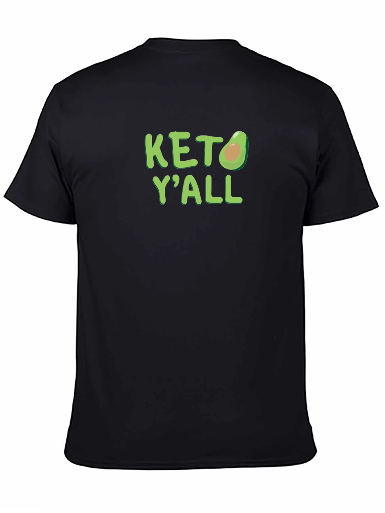 Keto Yall Graphic Tee - Avocado Design