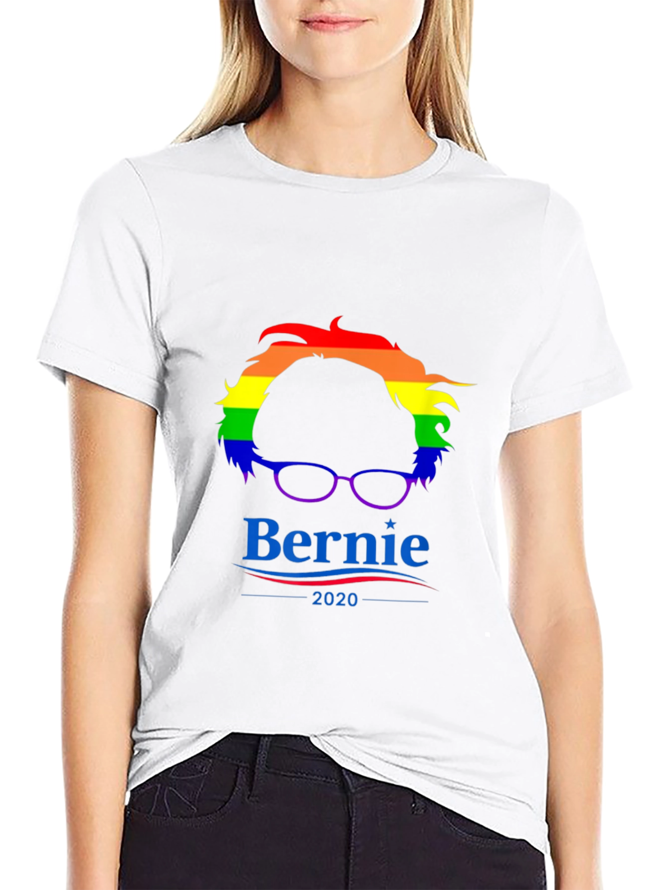 Bernie 2020 Rainbow T-Shirt