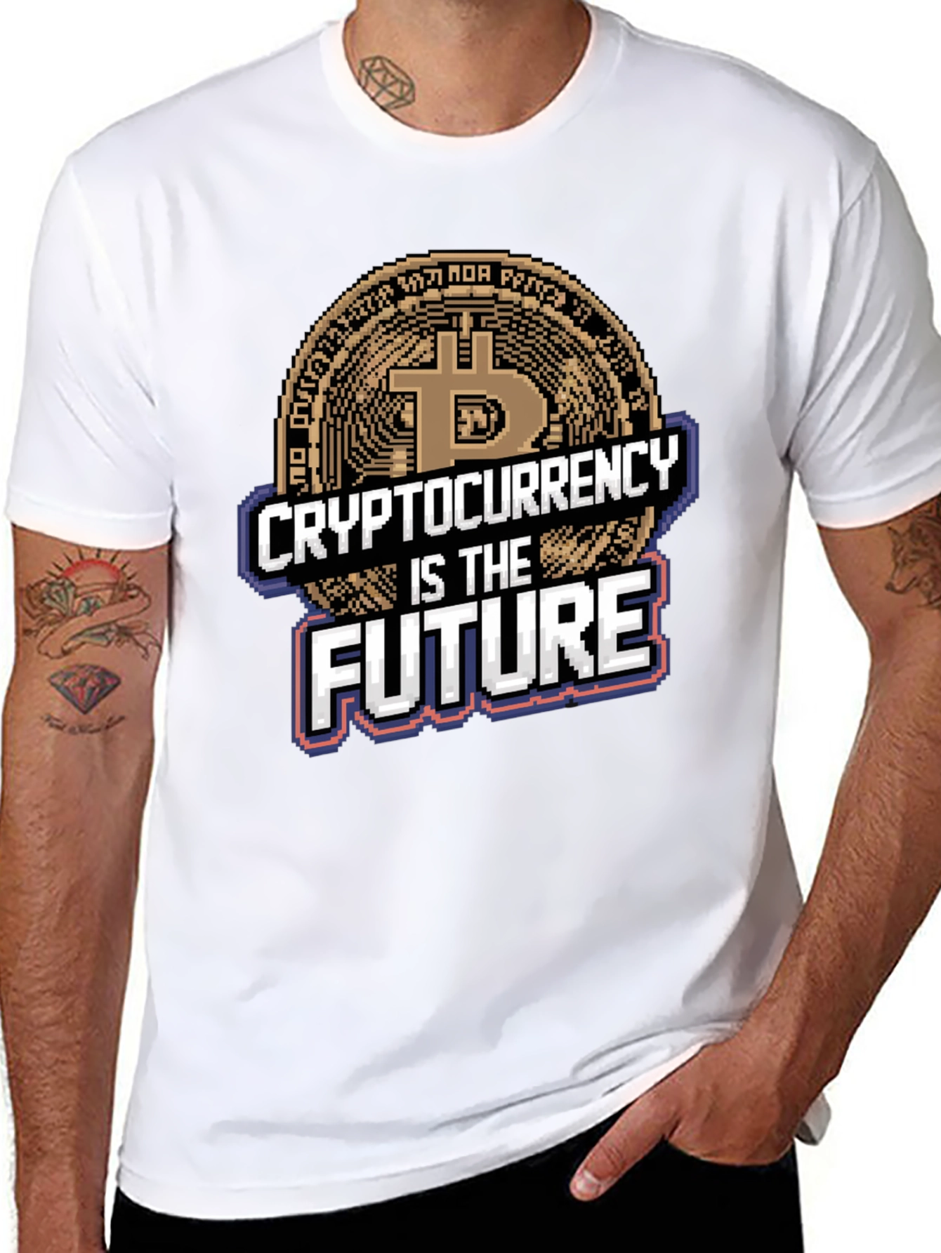 Cryptocurrency is the Future Black T-Shirt