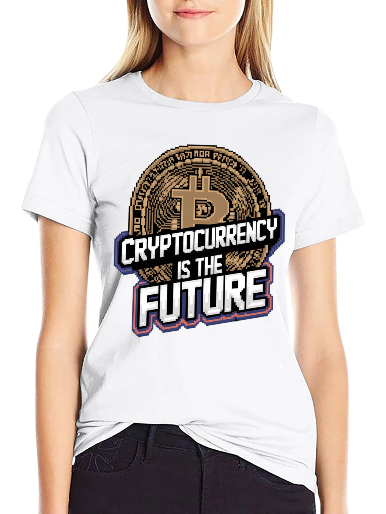 Cryptocurrency is the Future Black T-Shirt
