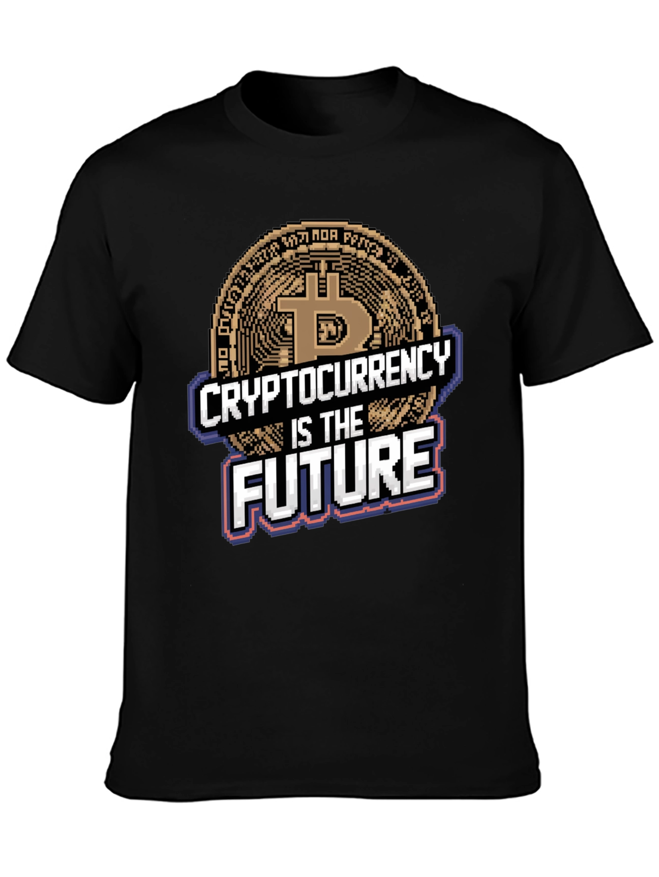 Cryptocurrency is the Future Black T-Shirt