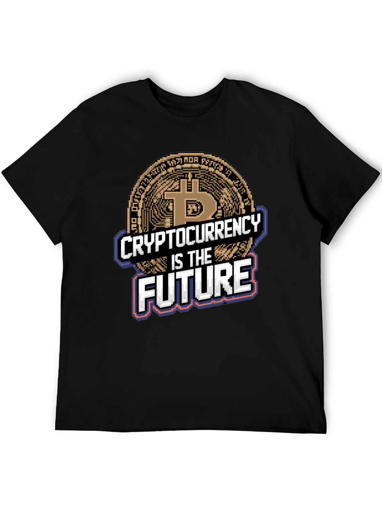Cryptocurrency is the Future Black T-Shirt