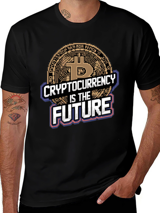 Cryptocurrency is the Future Black T-Shirt