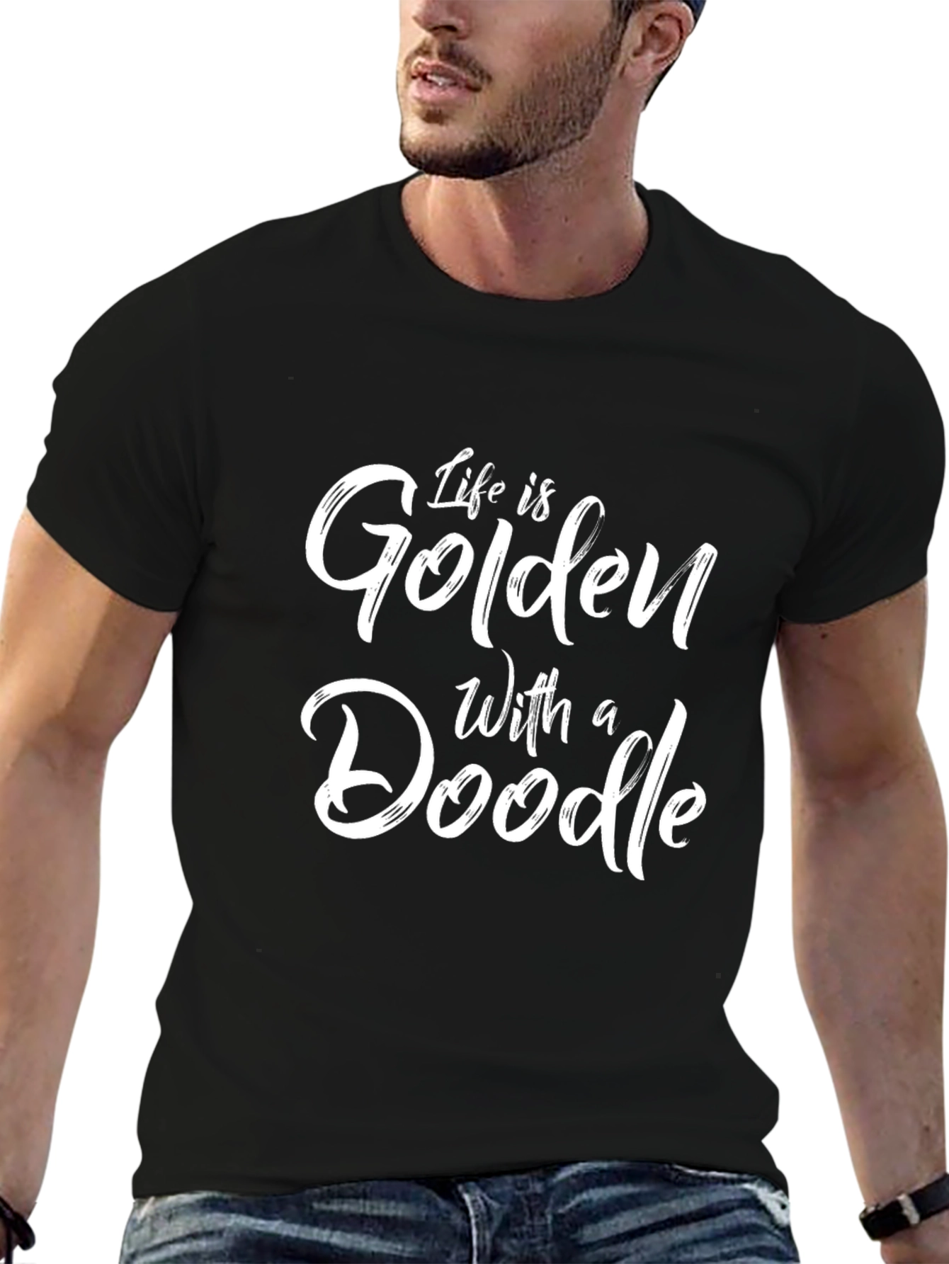 Life is Golden with a Doodle T-Shirt