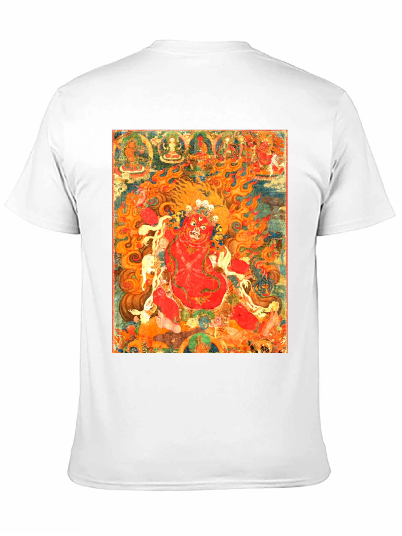 Wrathful Deity Printed T-Shirt