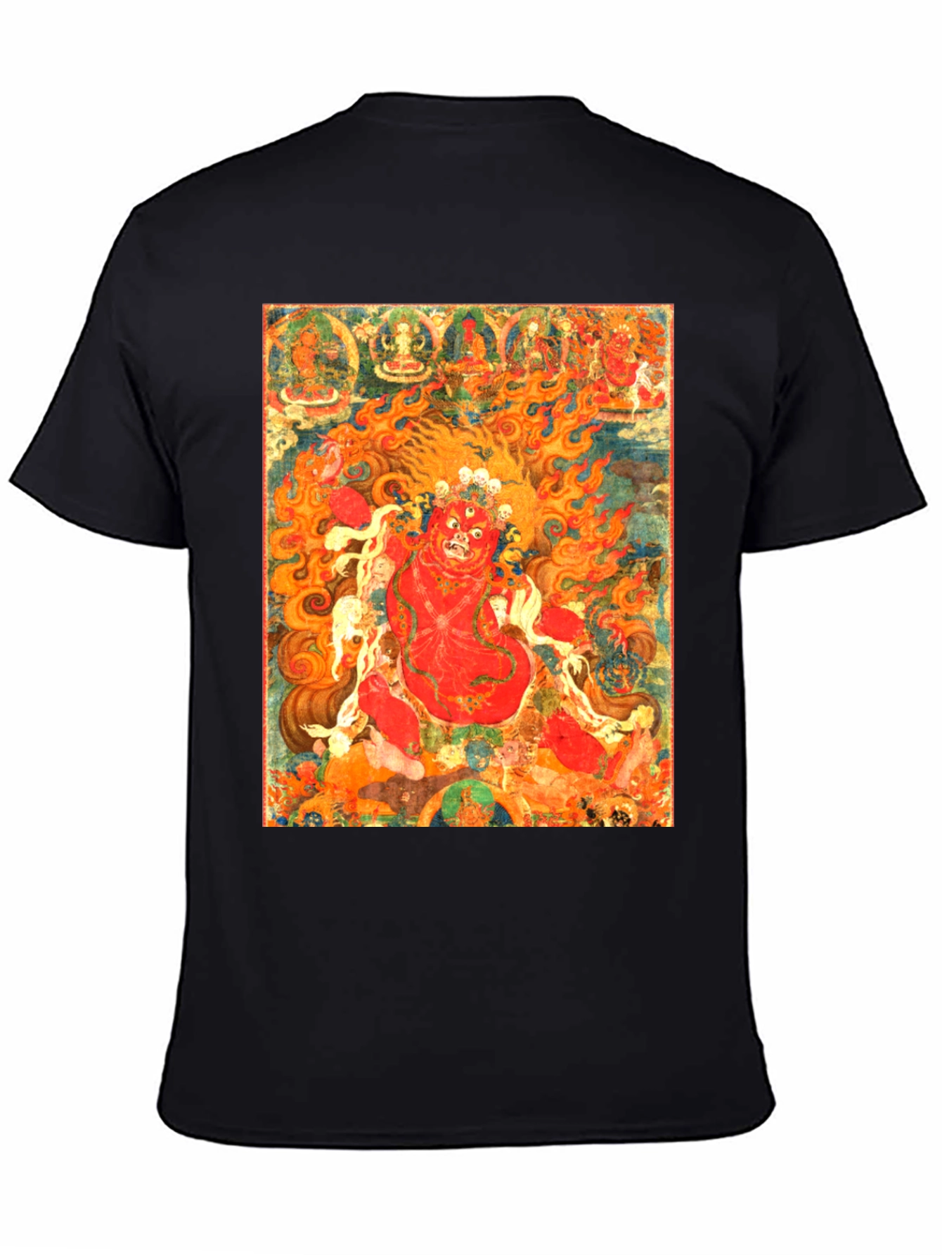 Wrathful Deity Printed T-Shirt
