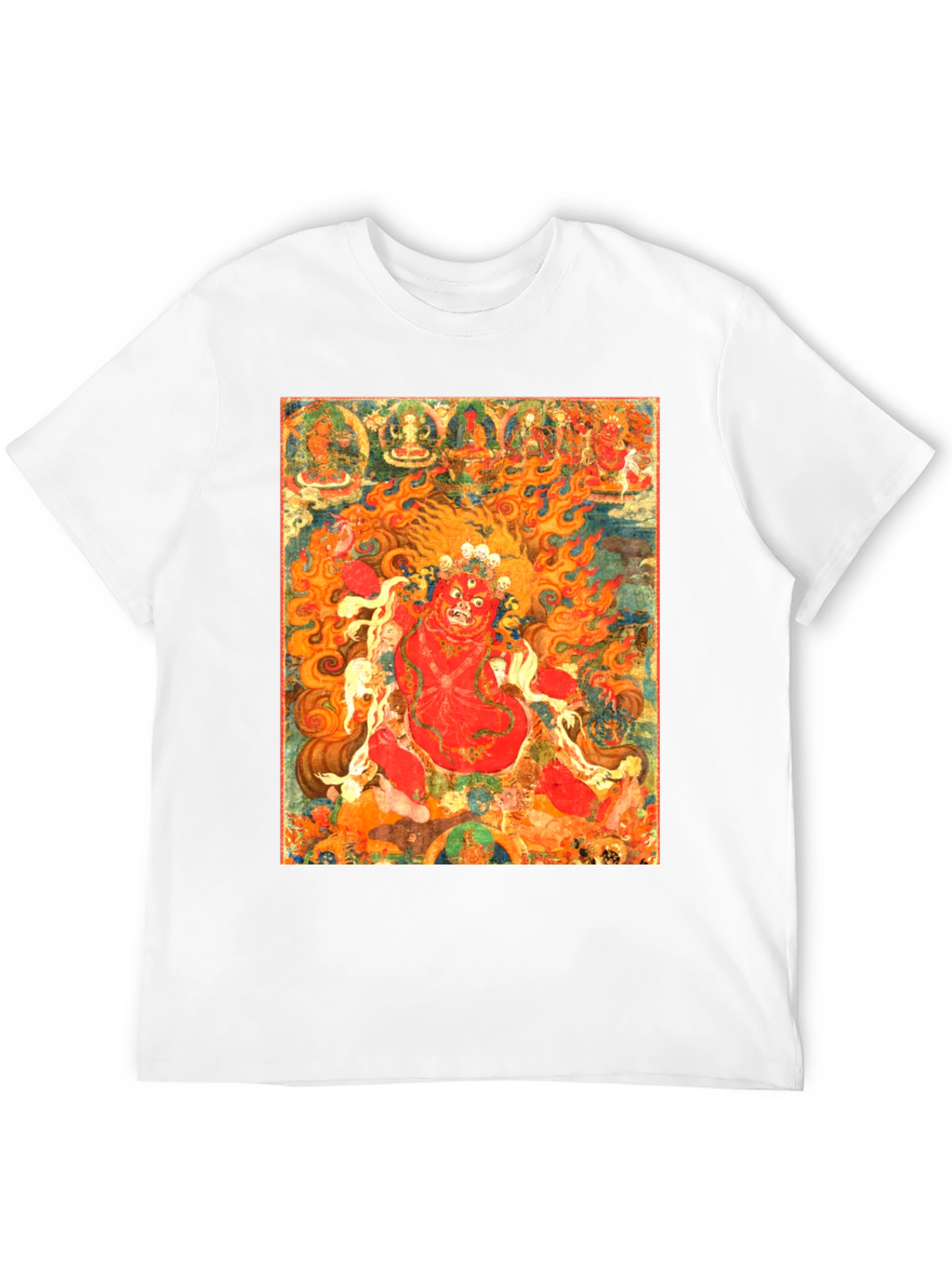 Wrathful Deity Printed T-Shirt