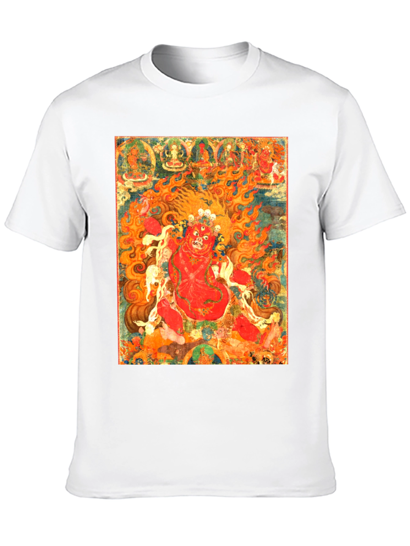 Wrathful Deity Printed T-Shirt