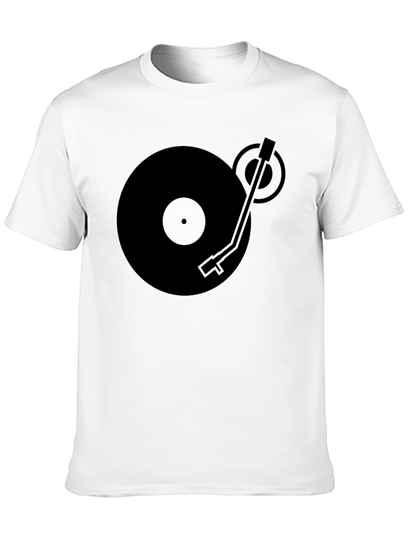 DJ Turntable Graphic Tee - Cool Music Lover Shirt