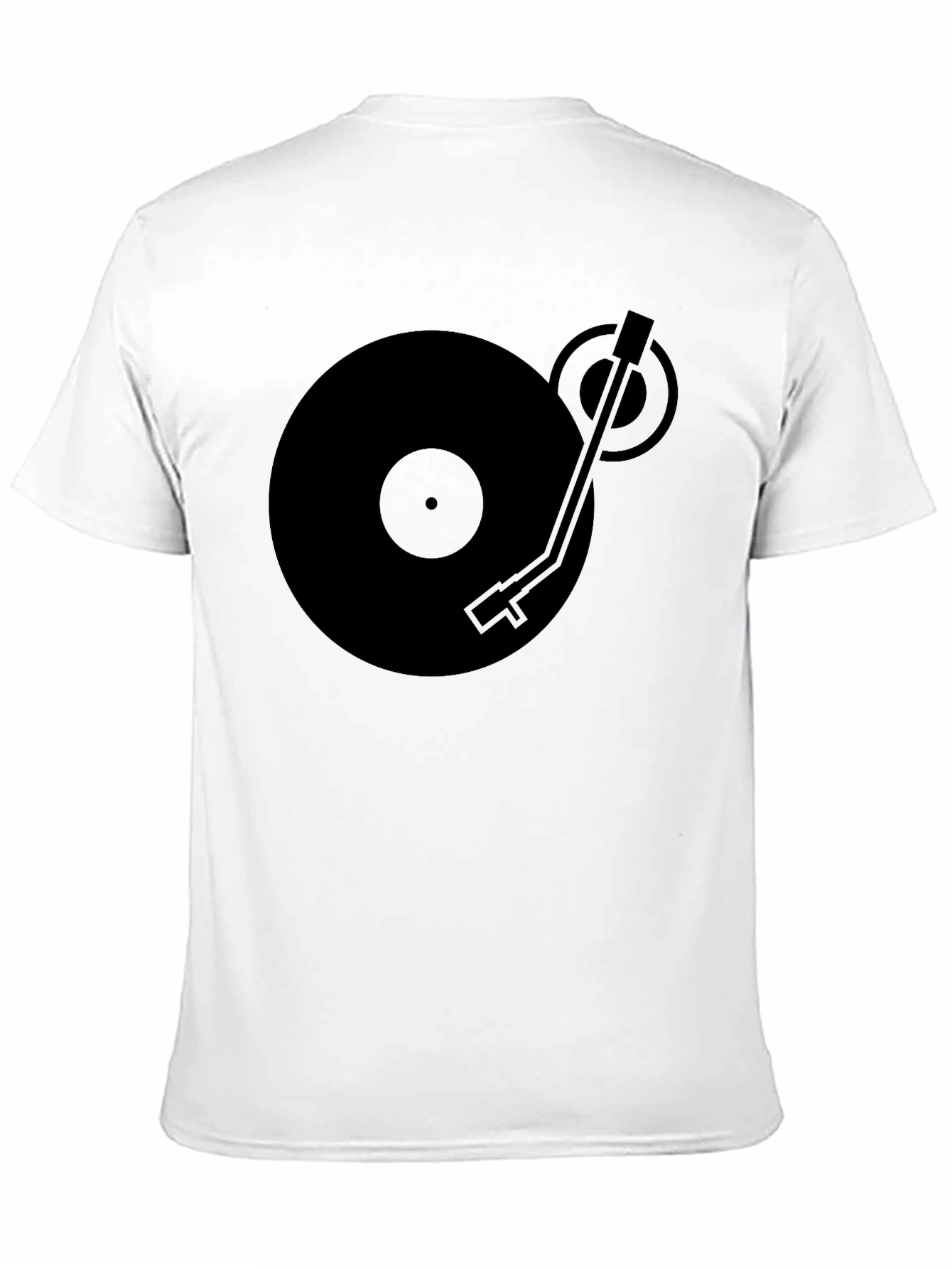 DJ Turntable Graphic Tee - Cool Music Lover Shirt