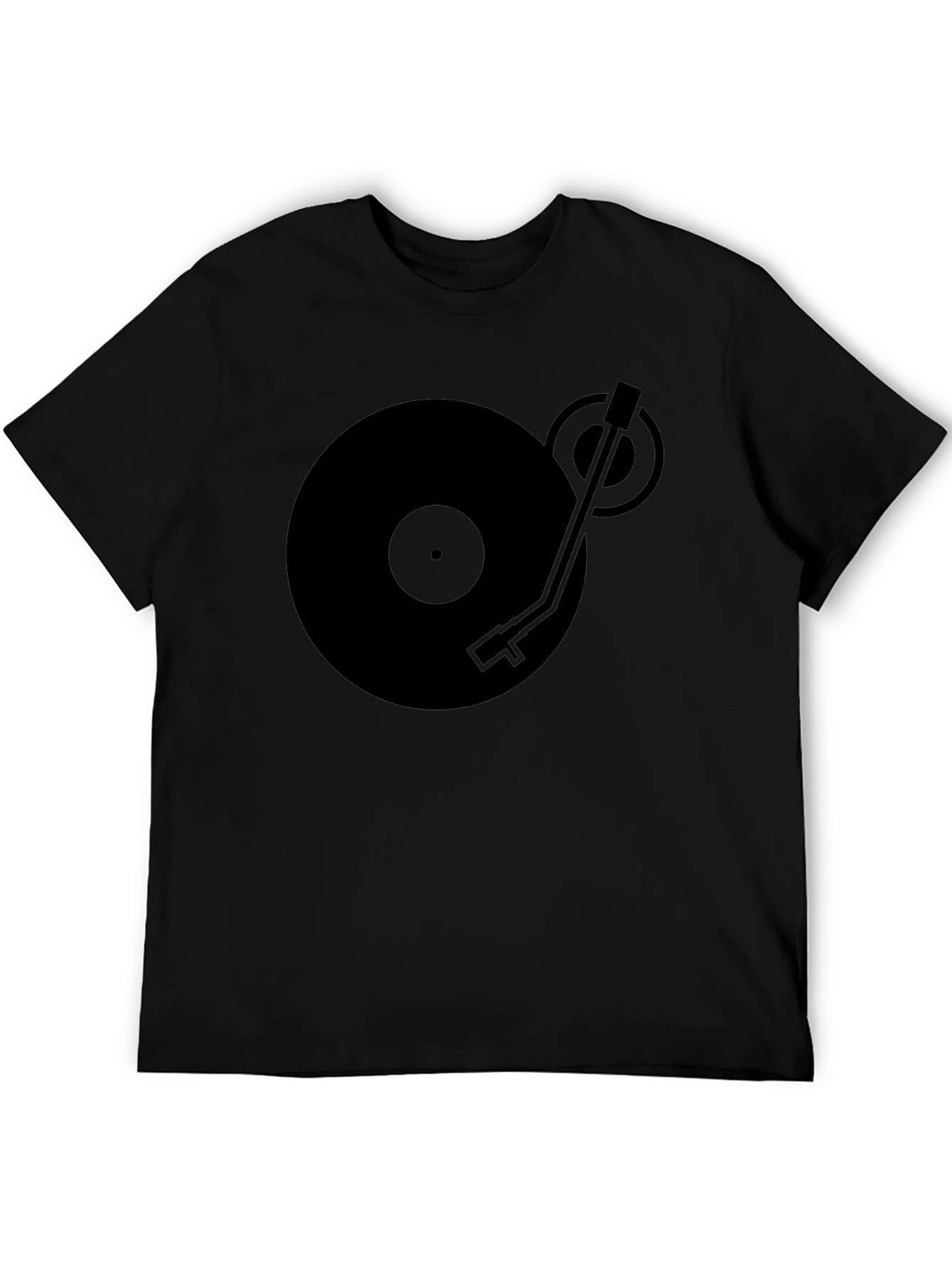 DJ Turntable Graphic Tee - Cool Music Lover Shirt