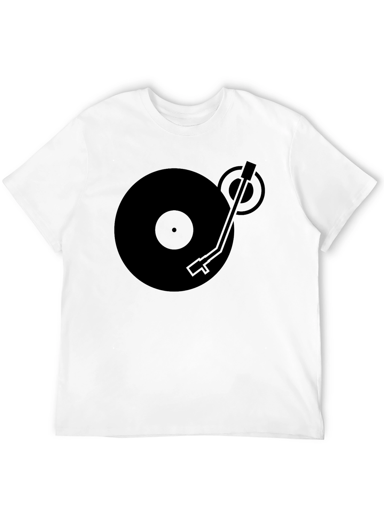 DJ Turntable Graphic Tee - Cool Music Lover Shirt