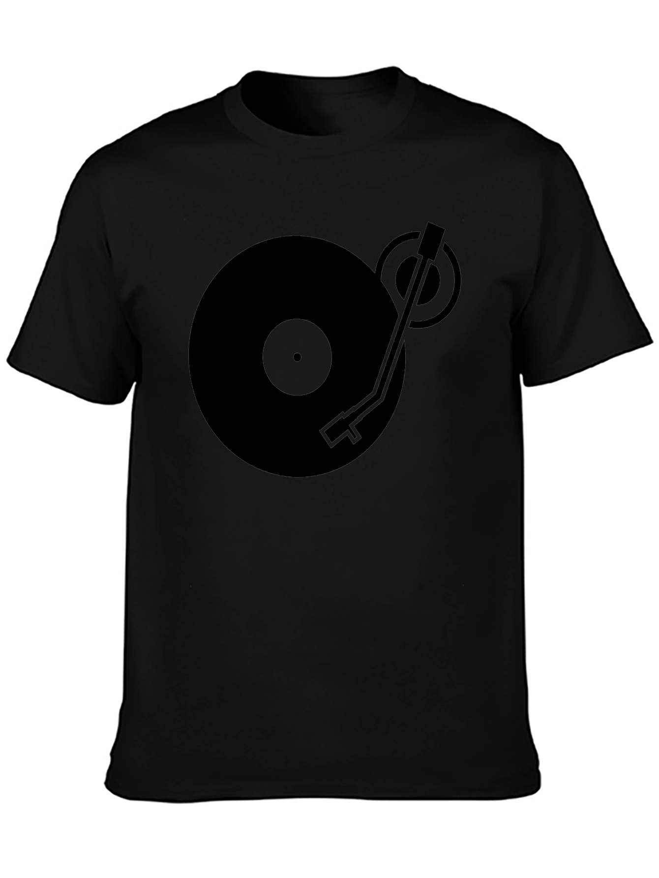 DJ Turntable Graphic Tee - Cool Music Lover Shirt