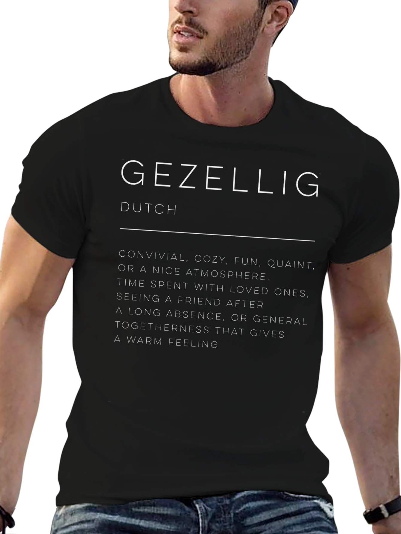 Gezellig Dutch Definition T-Shirt